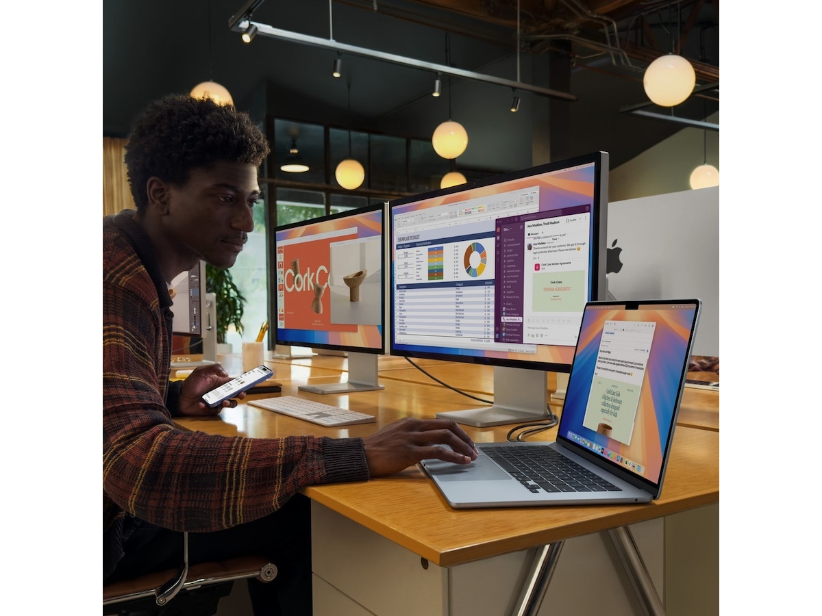 MacBook Air 15" M4 (2025) 256GB (stjerneskinn) PC - Bærbar / laptop