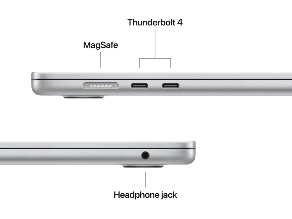MacBook Air 15" M4 (2025) 256GB (sølv) PC - Bærbar / laptop