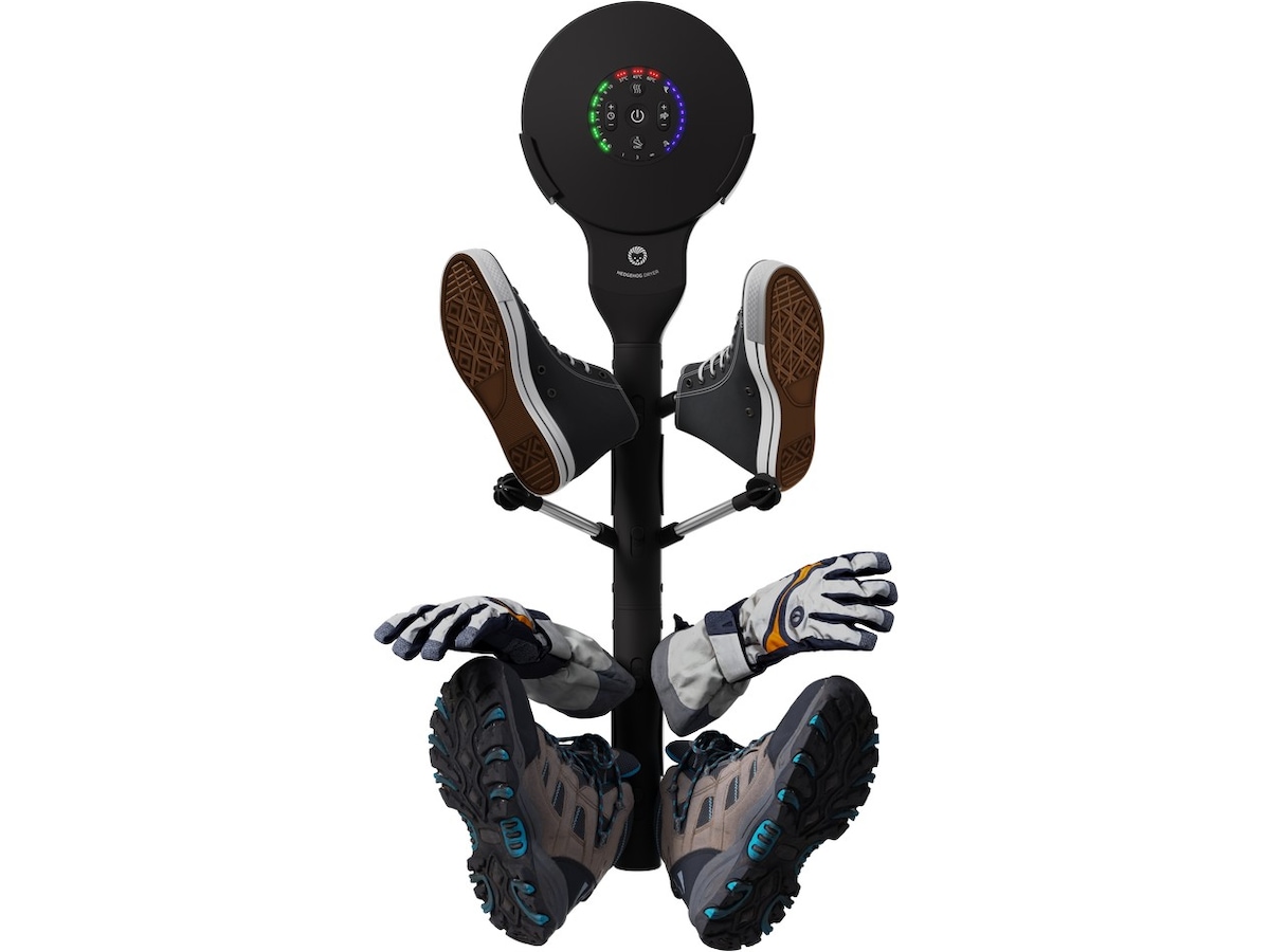 Hedgehog Wall tørkestativ (sort) Skotørkere