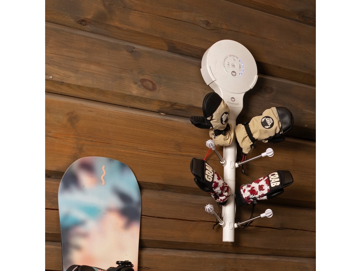 Hedgehog Wall tørkestativ (hvit) Skotørkere