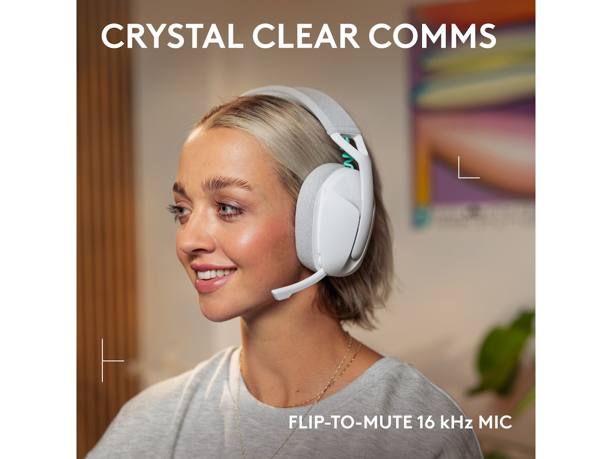 Logitech G321 Lightspeed Trådløst Gamingheadsett (hvit) Gamingheadset