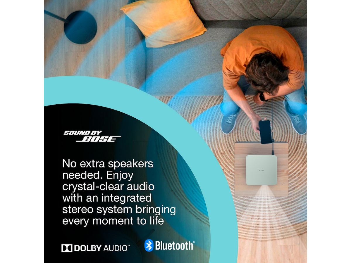 Epson Lifestudio Pop EF-61G bærbar 3LCD-projektor (grønn) Projektorer