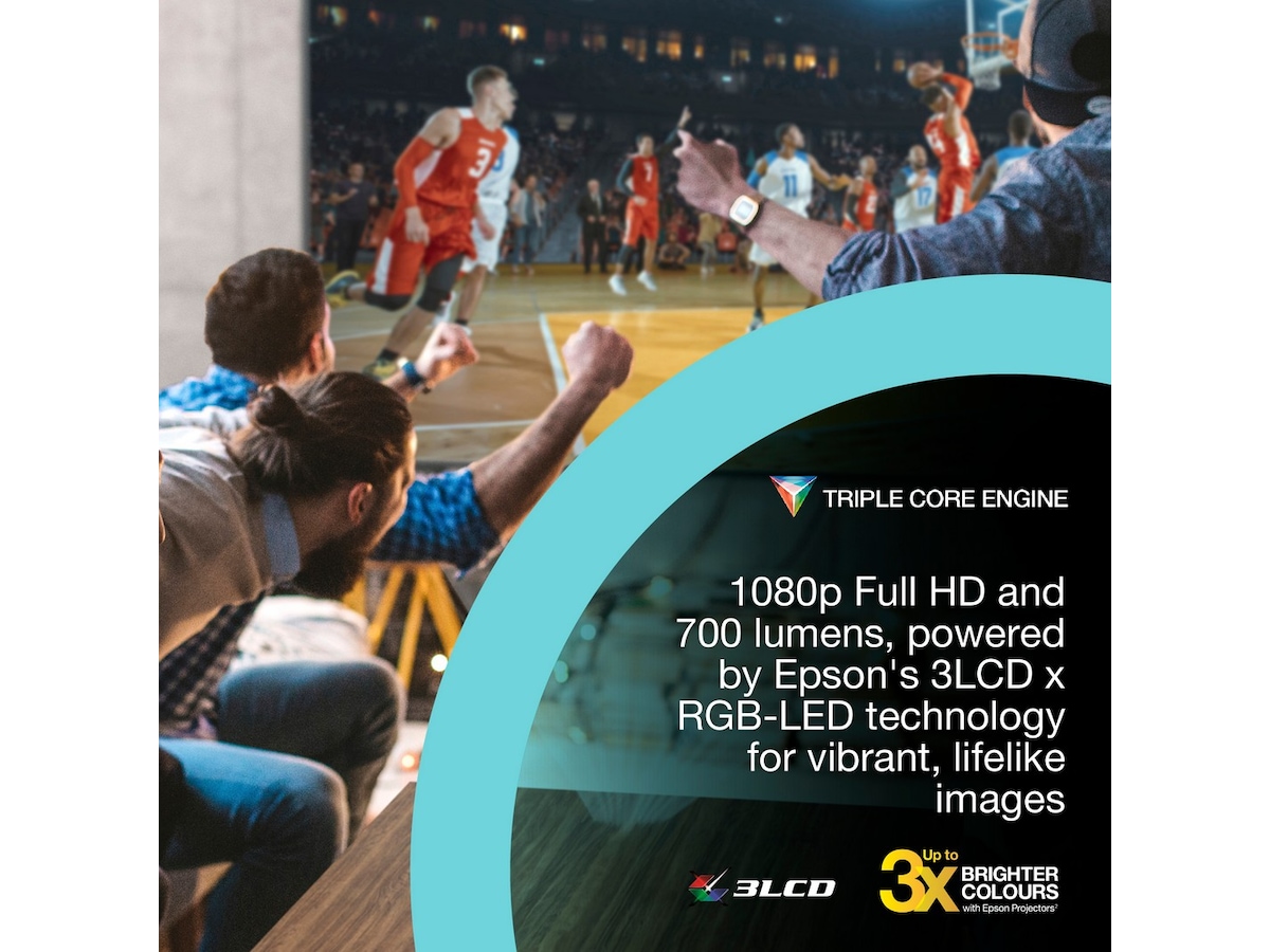 Epson Lifestudio Pop EF-61G bærbar 3LCD-projektor (grønn) Projektorer