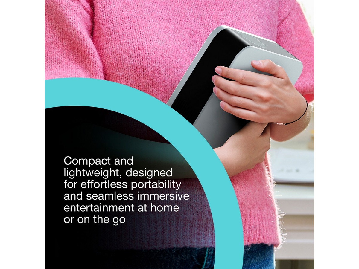 Epson Lifestudio Pop EF-61W bærbar 3LCD projektor (hvit) Projektorer