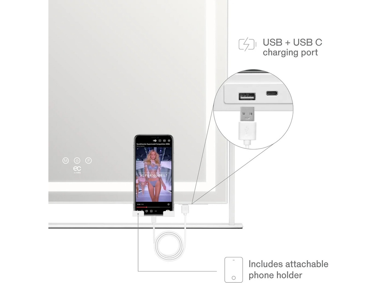 EC Sparkle Sminkespeil Ansiktspleie