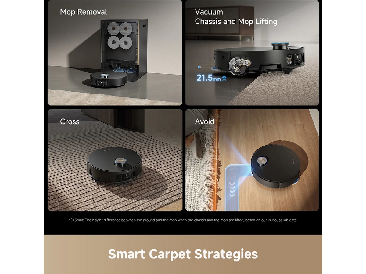 Dreame matrix 10 Ultra Robotstøvsuger (sort) Robotstøvsugere
