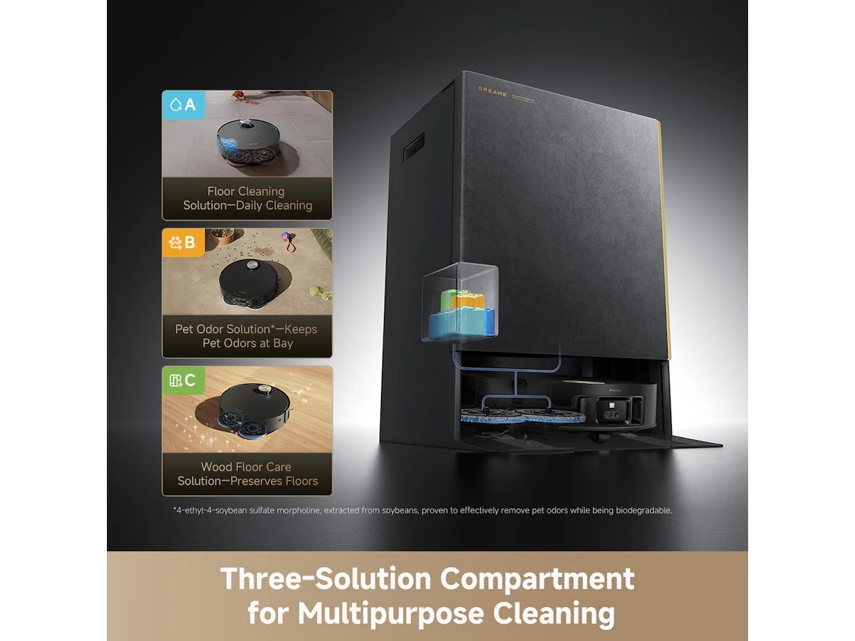 Dreame matrix 10 Ultra Robotstøvsuger (sort) Robotstøvsugere