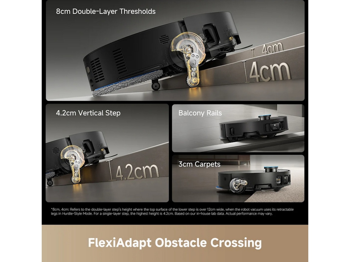 Dreame matrix 10 Ultra Robotstøvsuger (sort) Robotstøvsugere