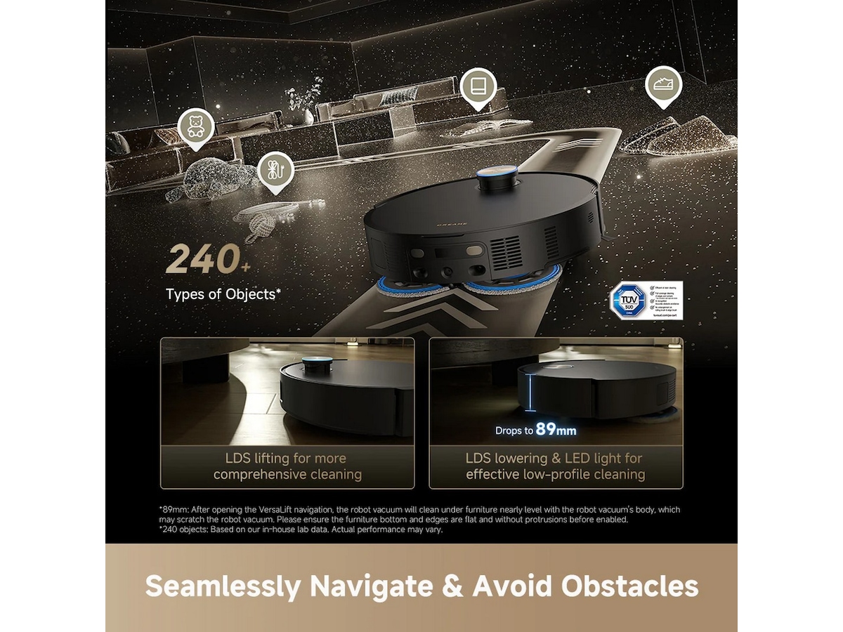Dreame matrix 10 Ultra Robotstøvsuger (sort) Robotstøvsugere