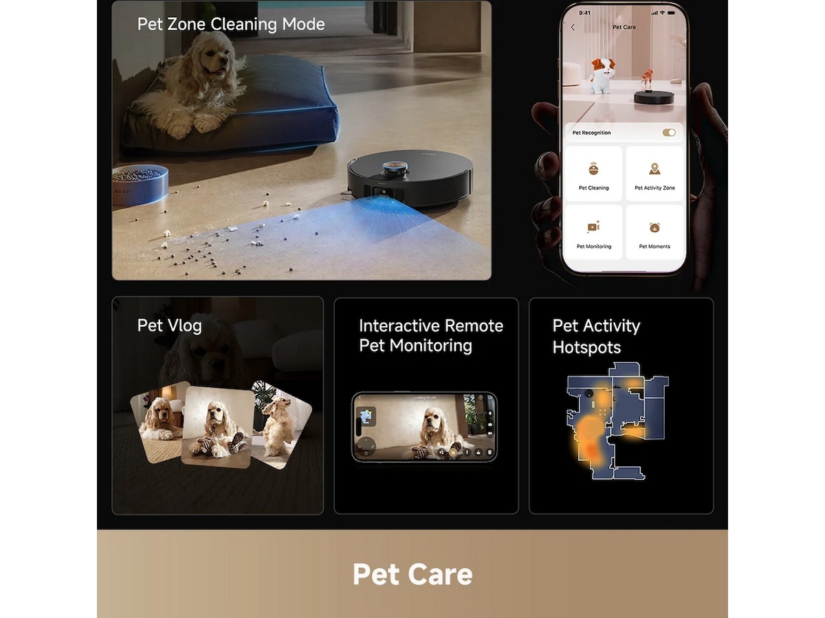 Dreame matrix 10 Ultra Robotstøvsuger (sort) Robotstøvsugere