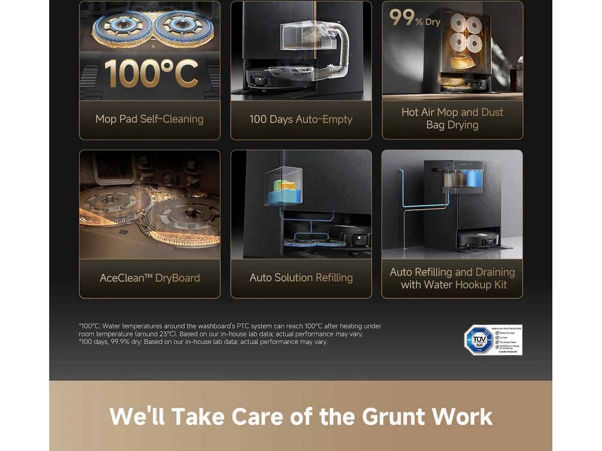 Dreame matrix 10 Ultra Robotstøvsuger (sort) Robotstøvsugere