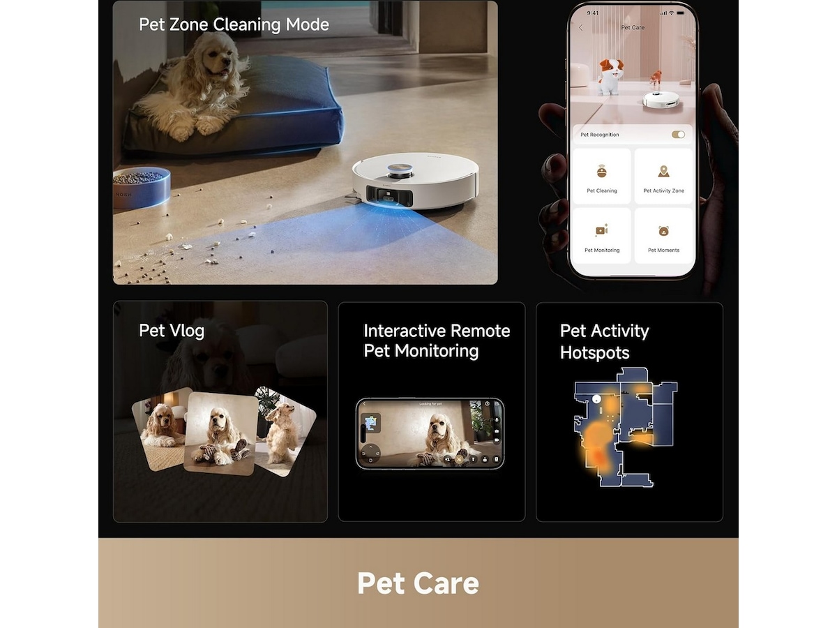 Dreame matrix 10 Ultra Robotstøvsuger (hvit) Robotstøvsugere
