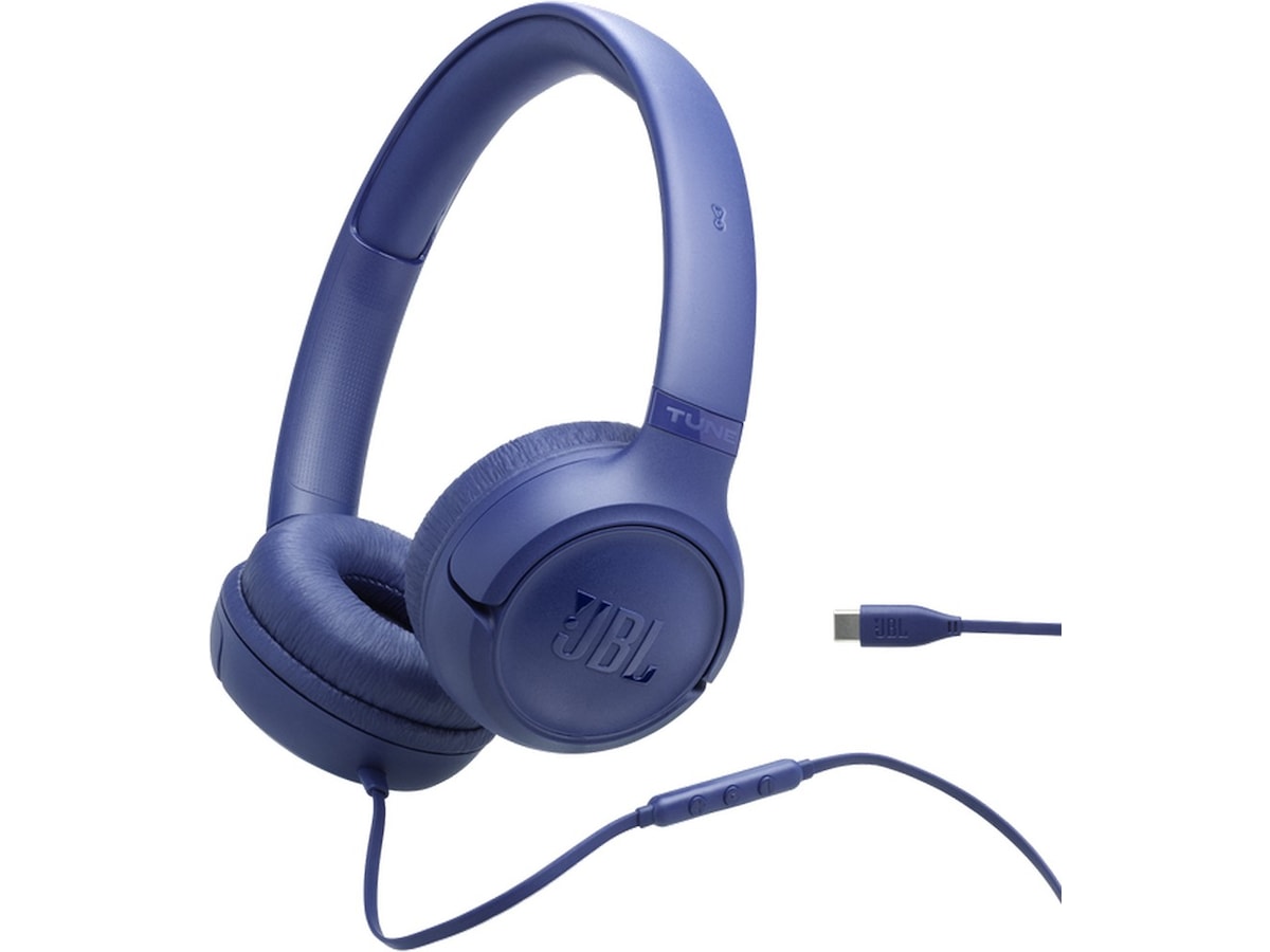 JBL Tune 530C Hodetelefoner, Over-Ear (blå) Hodetelefoner