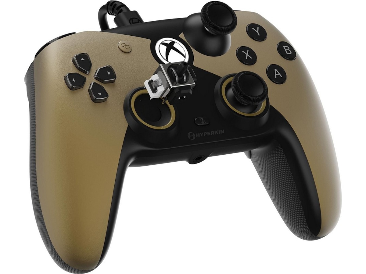 Hyperkin Competitor kablet Xbox-kontroller (gull) Tilbehør til spillkonsoller