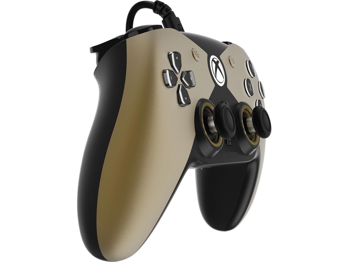 Hyperkin Competitor kablet Xbox-kontroller (gull) Tilbehør til spillkonsoller