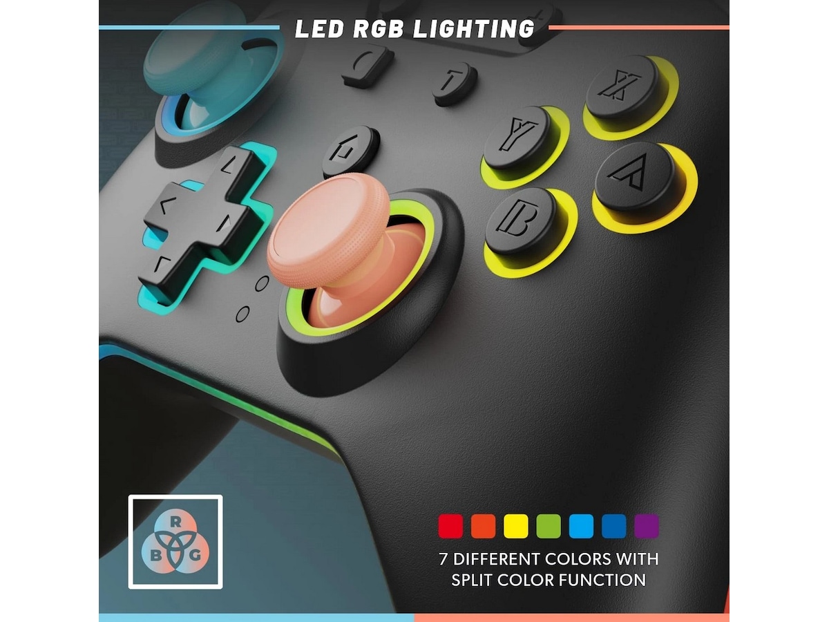 Hyperkin Armor 3 NuRival NSW2 trådløs kontroller (sort) Tilbehør til spillkonsoller