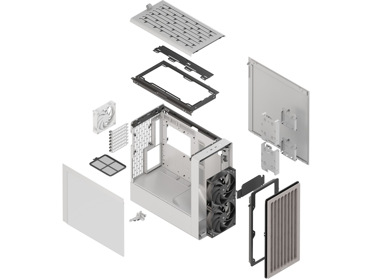 HAVN BF 360 Flow Mid Tower (hvit) Midi tower