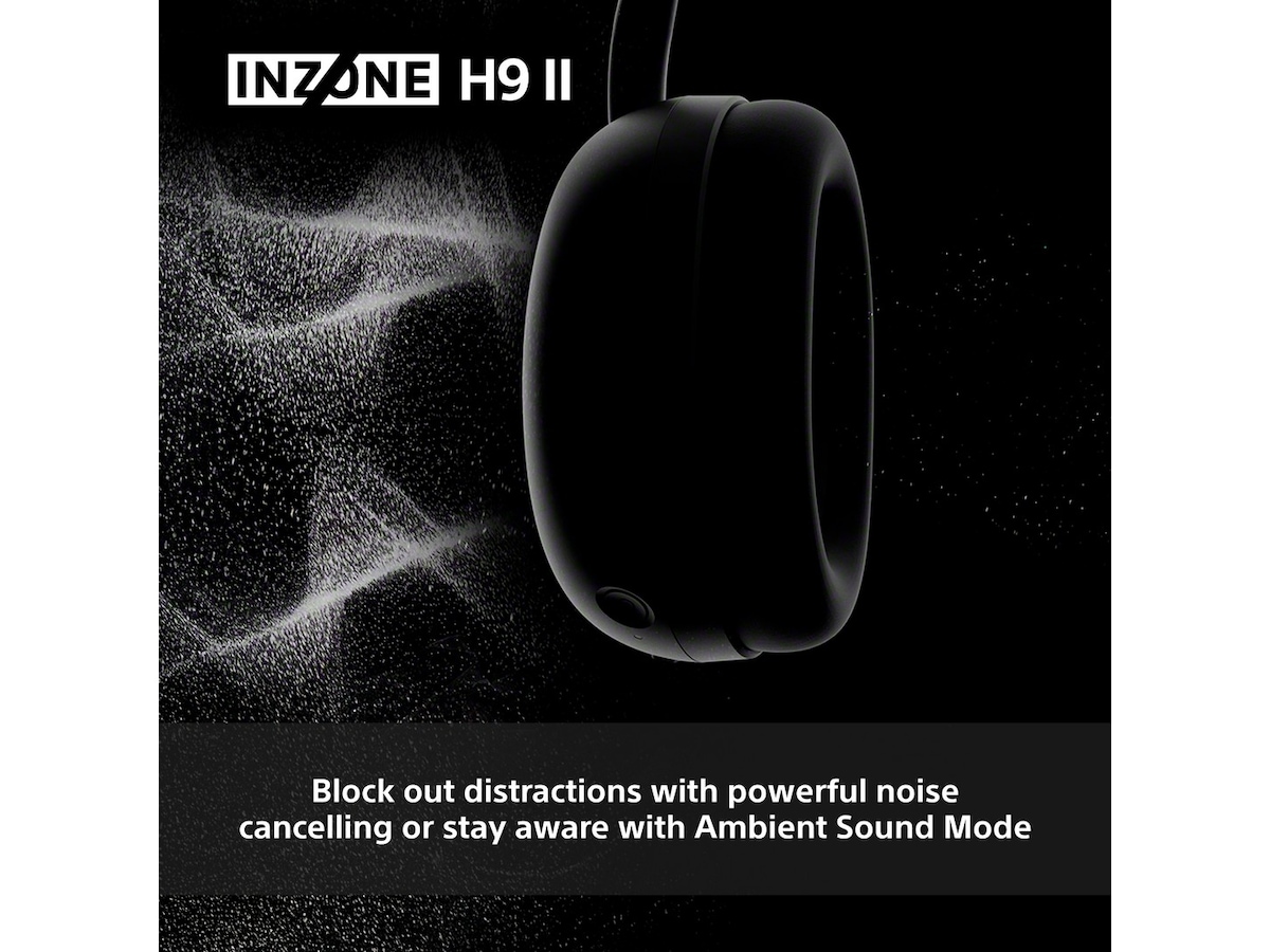 Sony INZONE H9 II Trådløst Støydempende Headset (hvit) Gamingheadset