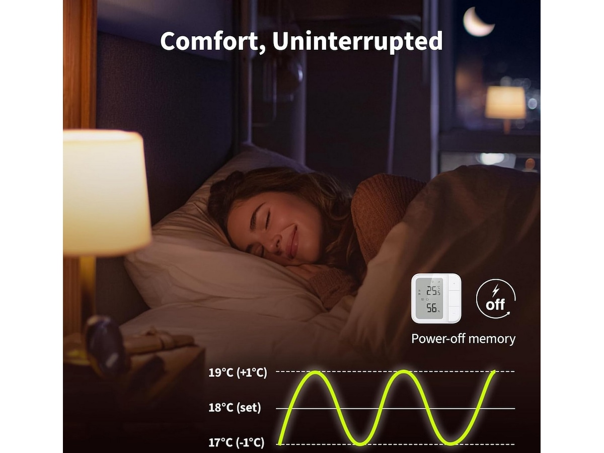 Aqara Gulvvarmetermostat W500 Tilbehør til varme