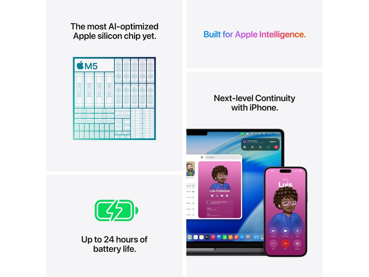 Macbook Pro 14 M5 (2025) 512GB (sølv) PC - Bærbar / laptop