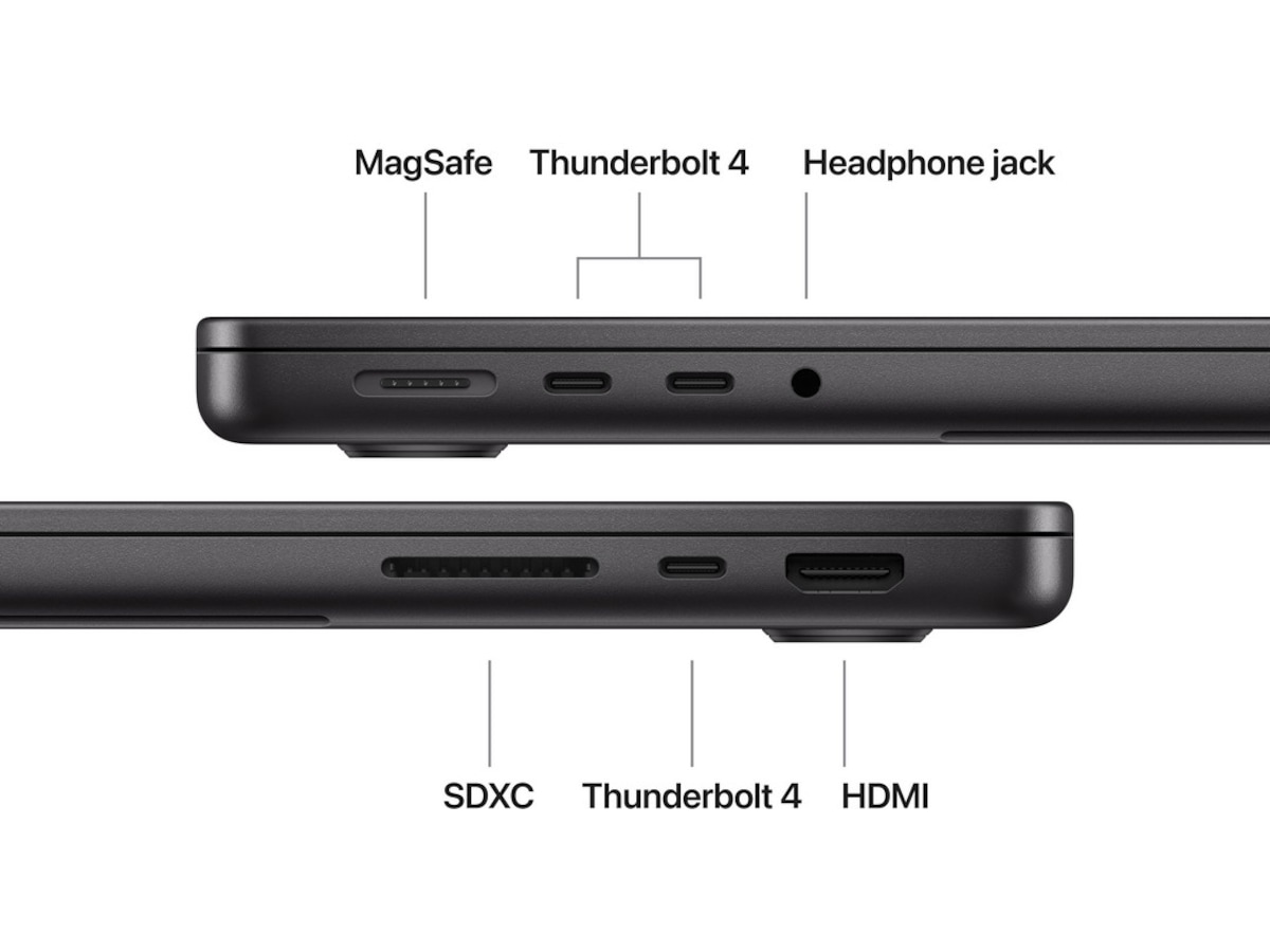Macbook Pro 14 M5 (2025) 1TB (stellarsvart) PC - Bærbar / laptop