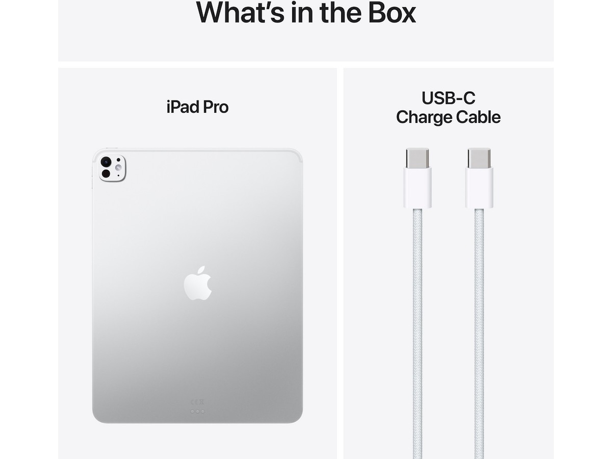 iPad Pro 13" (2025) 2TB 5G (sølv) Nettbrett / iPad