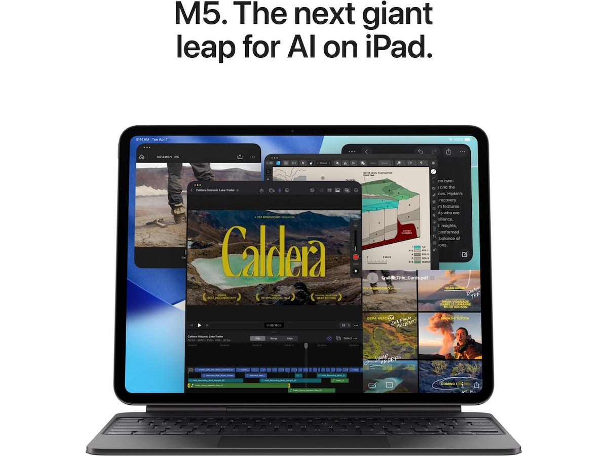 iPad Pro 13" (2025) 2TB WiFi (stellarsvart) Nettbrett / iPad