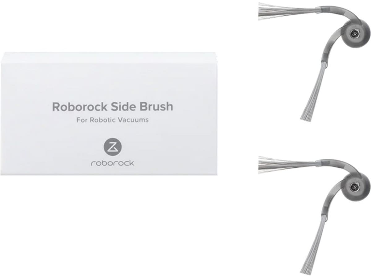 Roborock Side Brush 2 stk (grå) Tilbehør til støvsugere & rengjøring