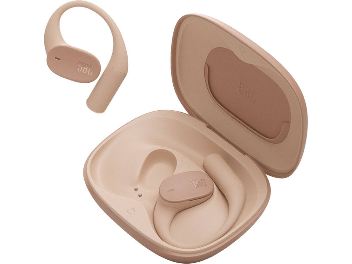 JBL Sense Lite Trådløse Ørepropper, Open-ear (beige) Ørepropper