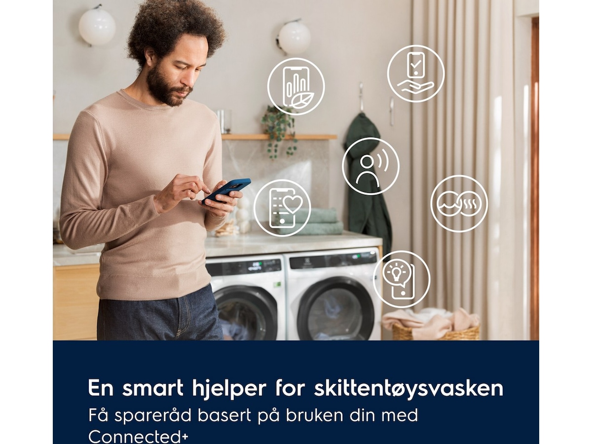 Electrolux 700 SteamCare Vaskemaskin EFI7H2EX6E Vaskemaskin