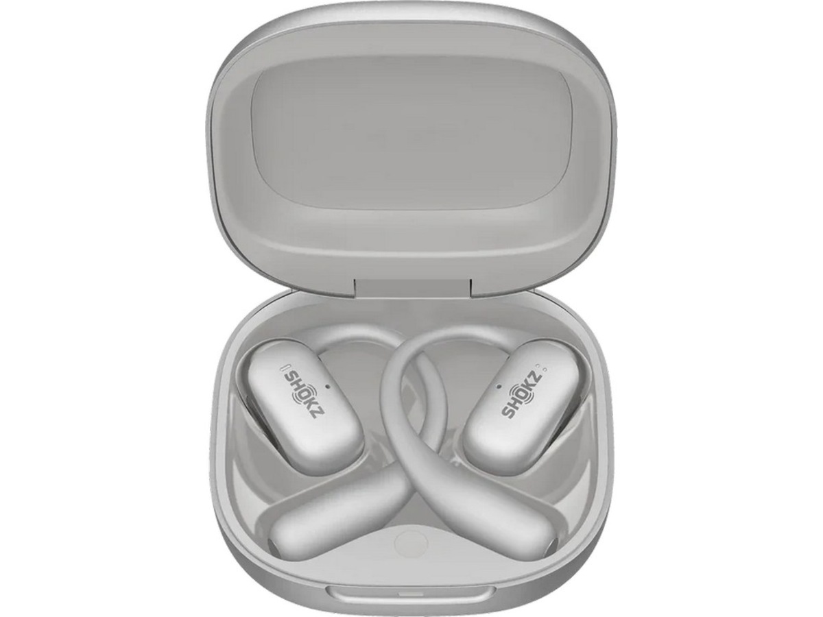 SHOKZ OpenFit 2+ Trådløse Ørepropper, On-Ear (grå) Ørepropper