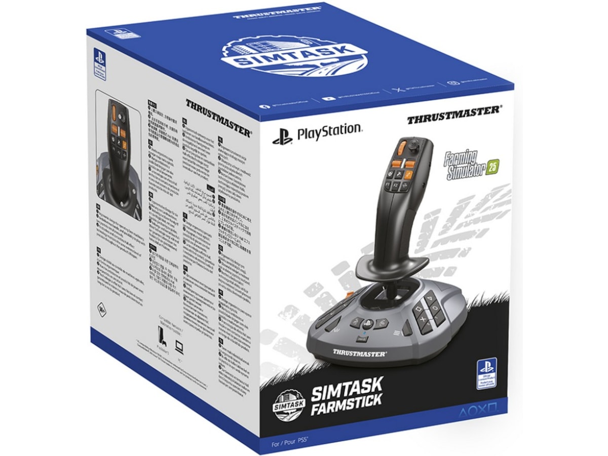 Thrustmaster Simtask Farmstick PS5 Ratt og pedaler