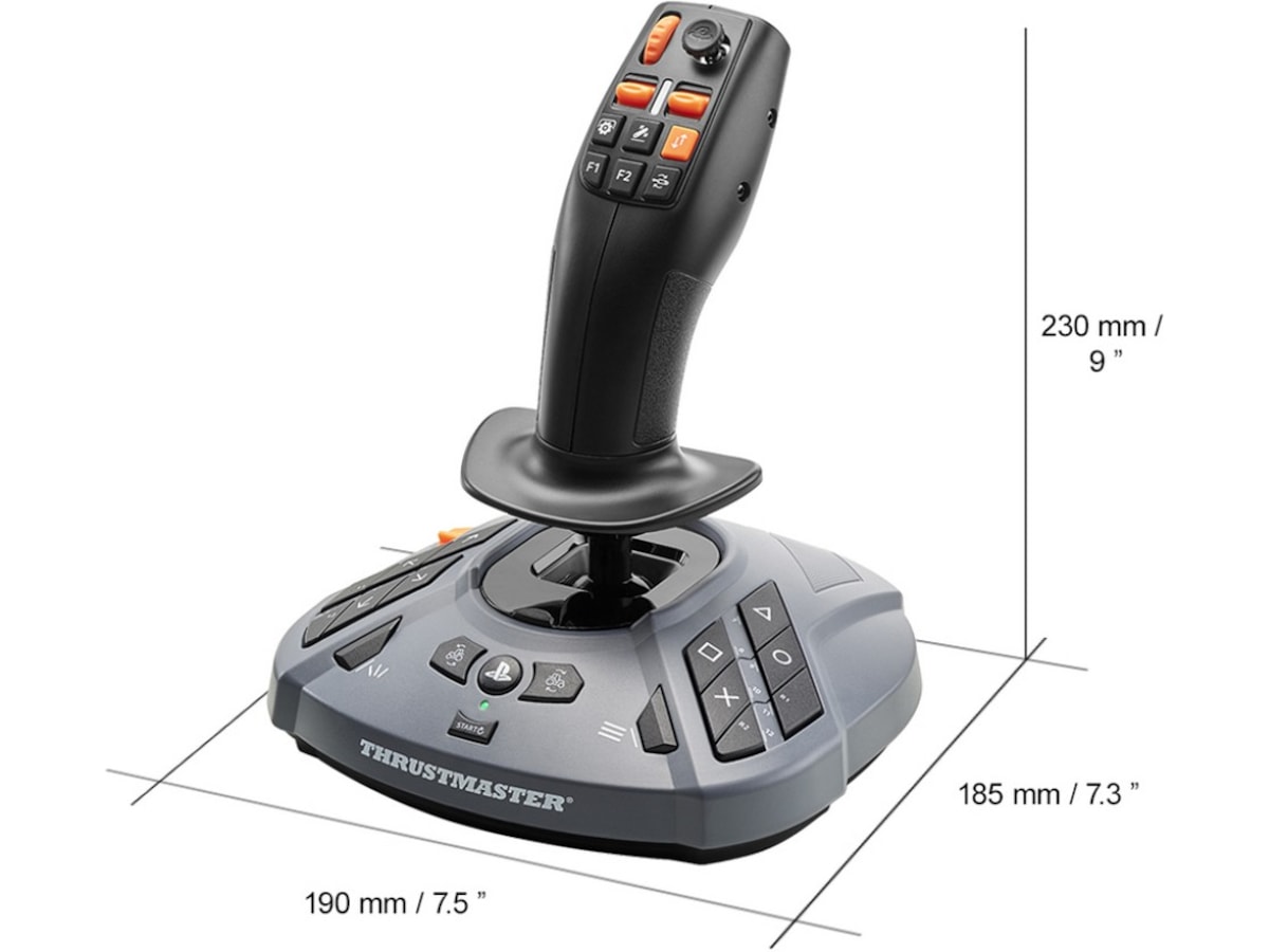 Thrustmaster Simtask Farmstick PS5 Ratt og pedaler