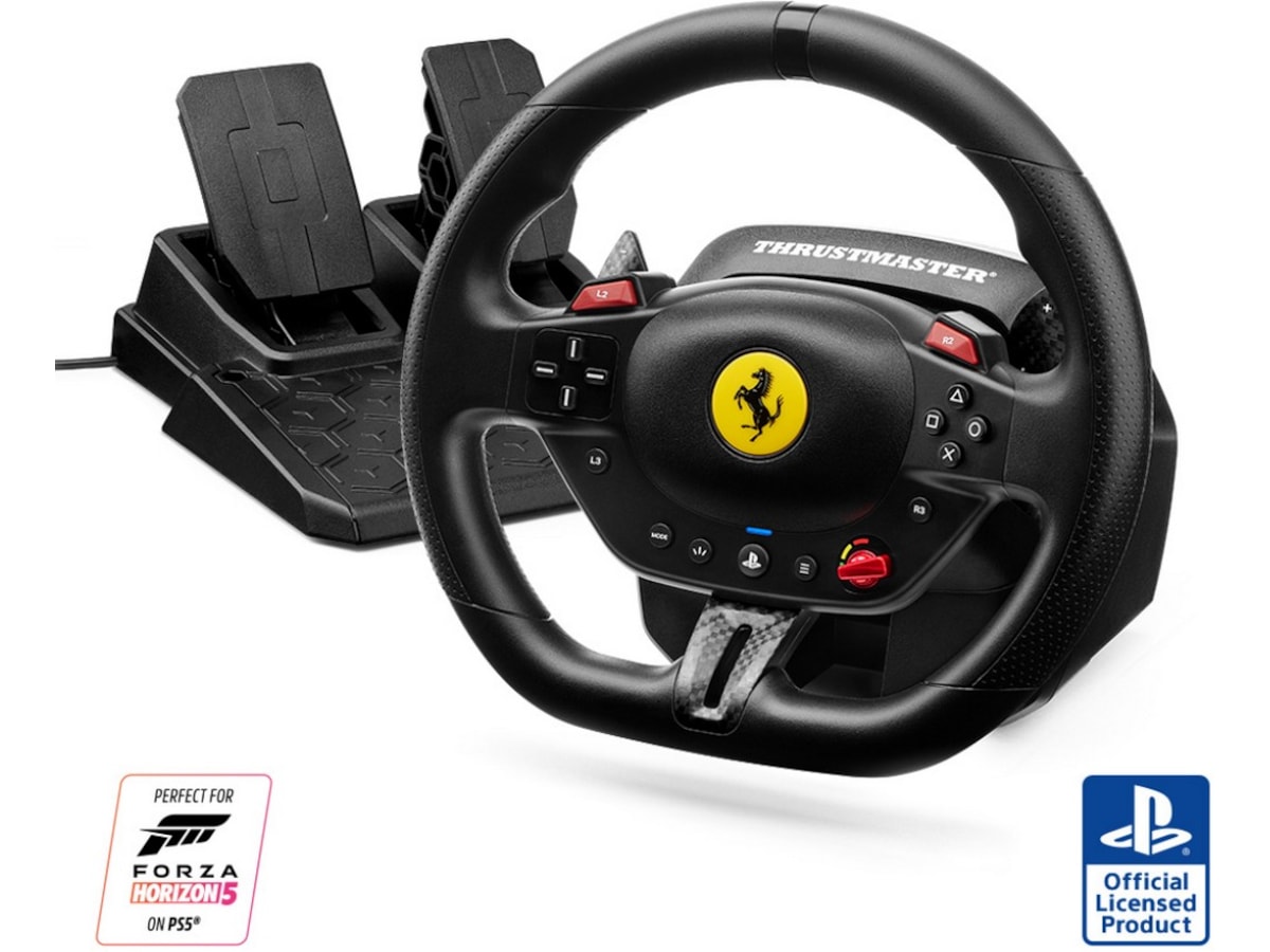 Thrustmaster T98 Ferrari 296 GTB Ratt og pedaler