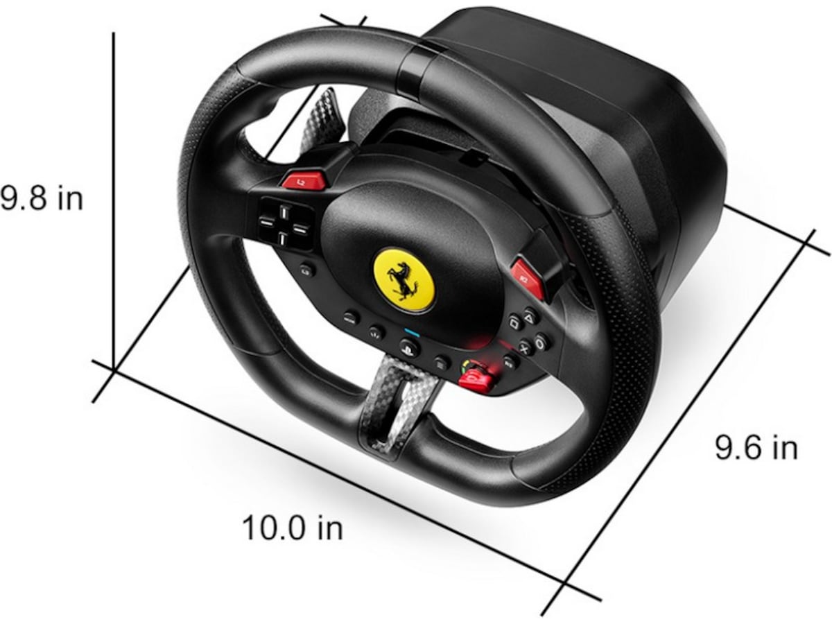 Thrustmaster T98 Ferrari 296 GTB Ratt og pedaler