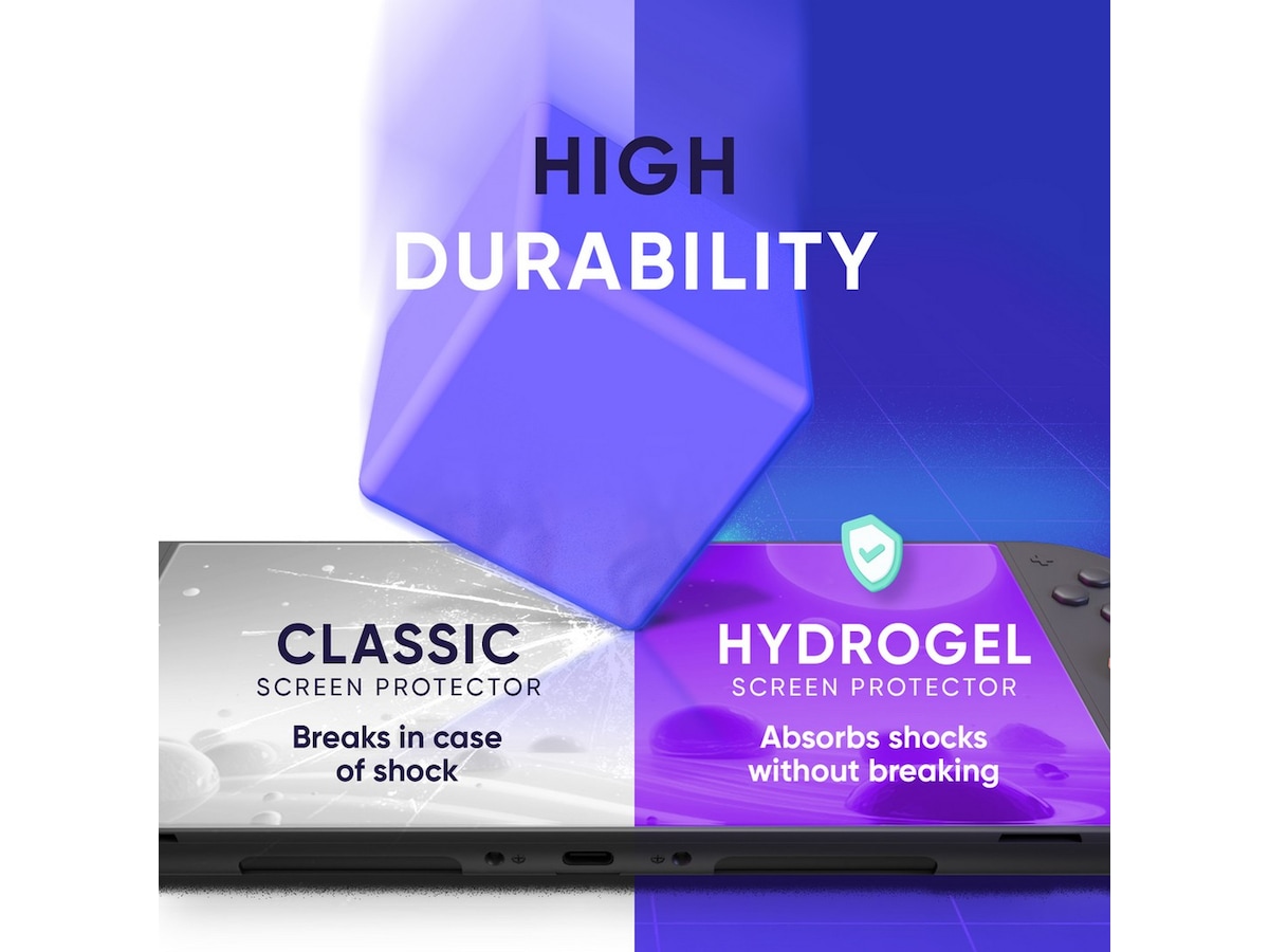 Oniverse Hydrogel Switch 2 skjermbeskytter Tilbehør til spillkonsoller