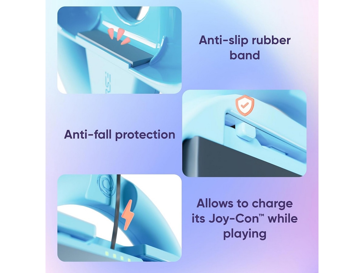 Oniverse 4-pakning racingshjul for Switch 2 Tilbehør til spillkonsoller