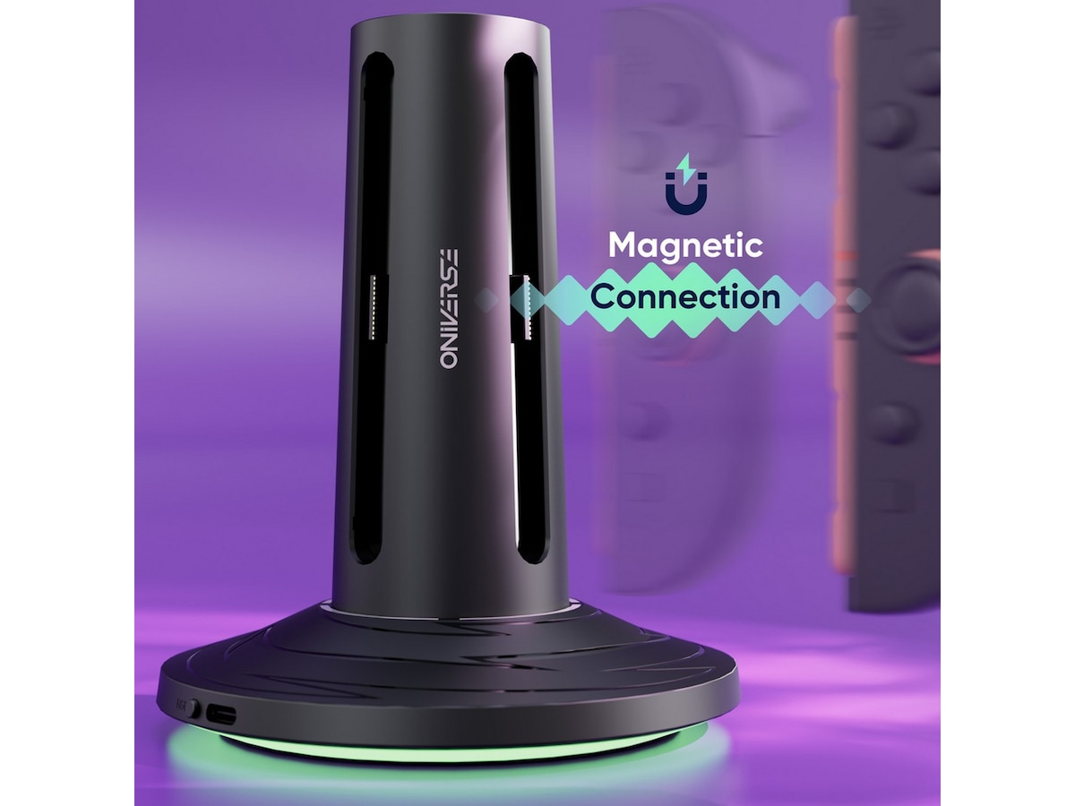 Oniverse Nintendo Switch 2 4 Joy-con ladestasjon Tilbehør til spillkonsoller