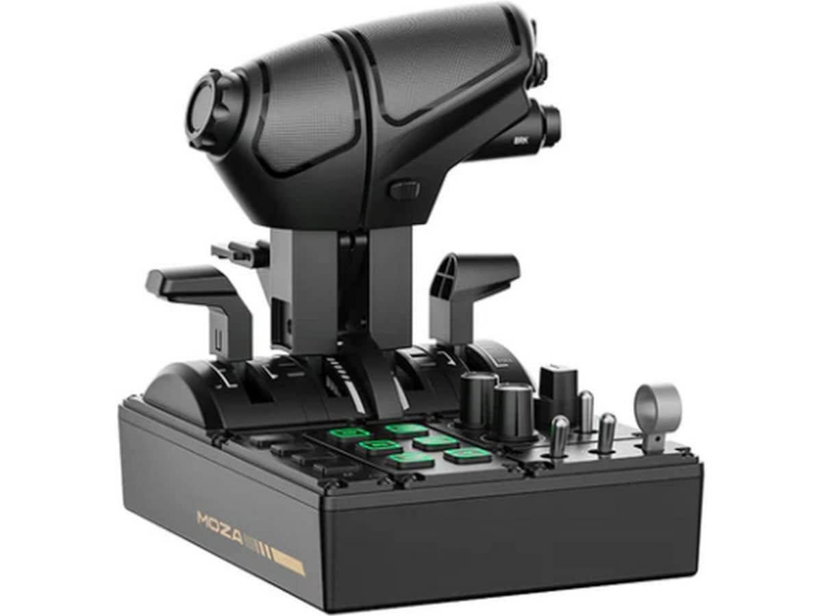 MOZA MTQ Throttle Quadrant Ratt og pedaler