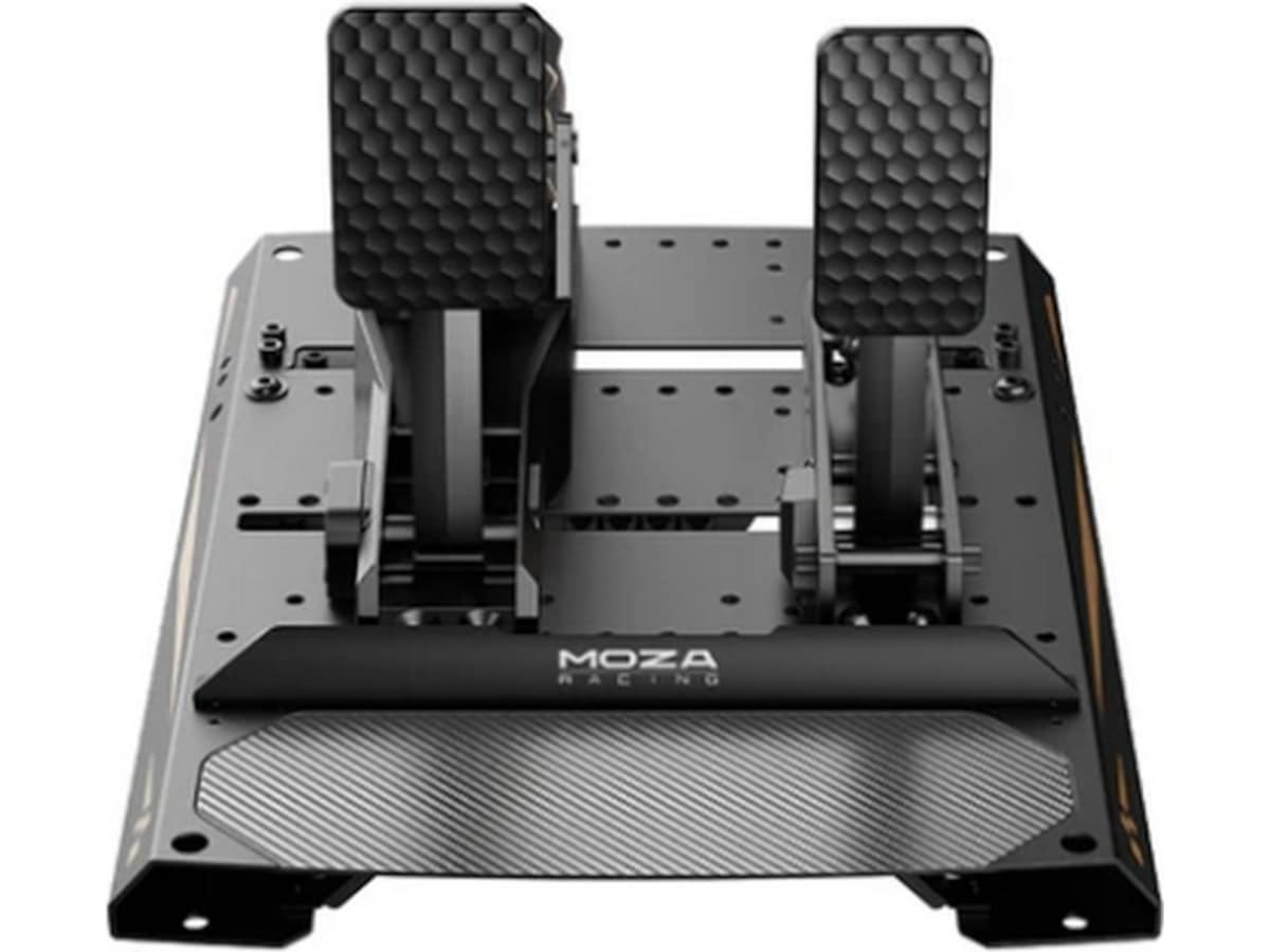 MOZA mBooster Active Pedal Set (med CRP2-gasspedal) Ratt og pedaler