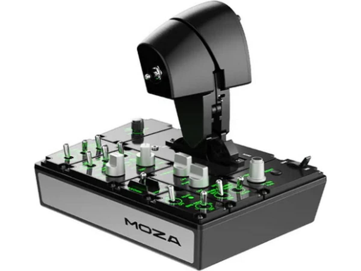 MOZA MTP Flight Throttle Ratt og pedaler