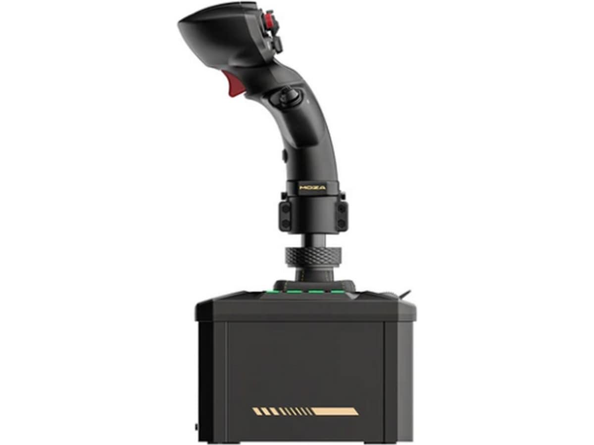 MOZA AB6 FFB Base + MHG Flightstick-pakke Ratt og pedaler