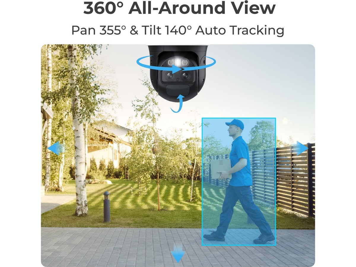 Reolink Trackmix Series G770 utendørs overvåkningskamera Overvåkningskameraer