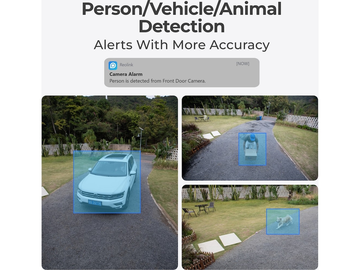 Reolink Home Hub med 2X Altas-kamera Overvåkningskameraer