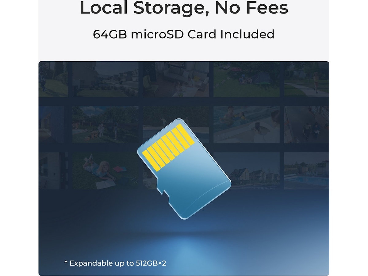 Reolink Home Hub med 2X Altas-kamera Overvåkningskameraer