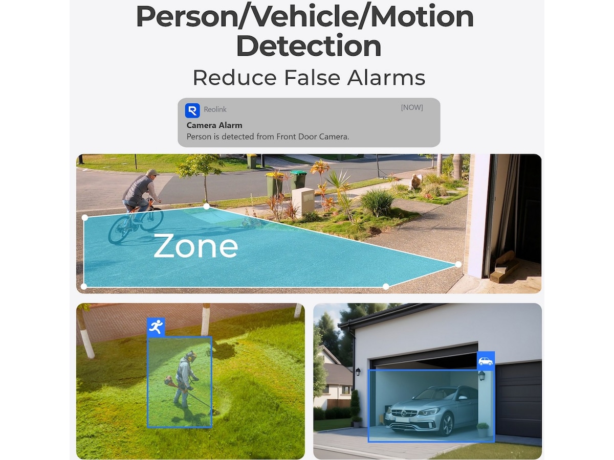 Reolink Video Doorbell WiFi (sort) Ringeklokker