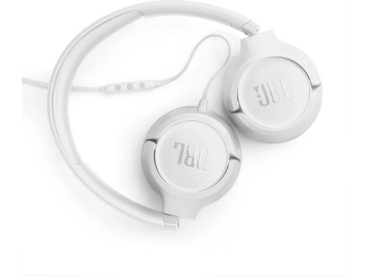 JBL Tune 530C hodetelefoner, over-ear (hvit) Hodetelefoner
