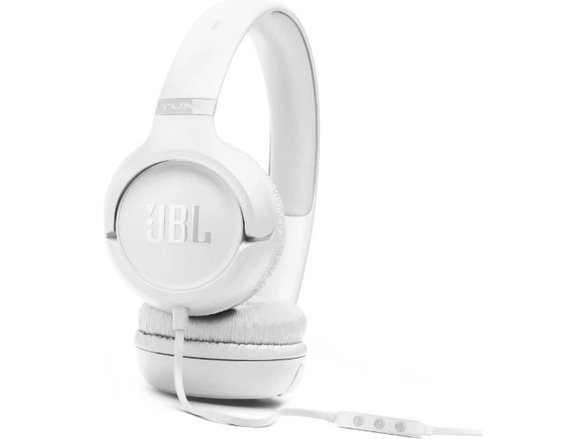 JBL Tune 530C hodetelefoner, over-ear (hvit) Hodetelefoner
