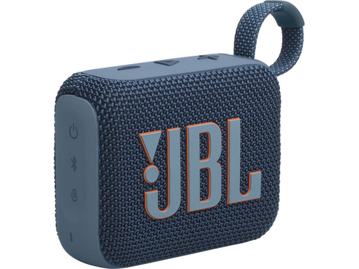 JBL GO 4 trådløs bluetooth-høyttaler (blå) Trådløs / Bluetooth-høyttaler