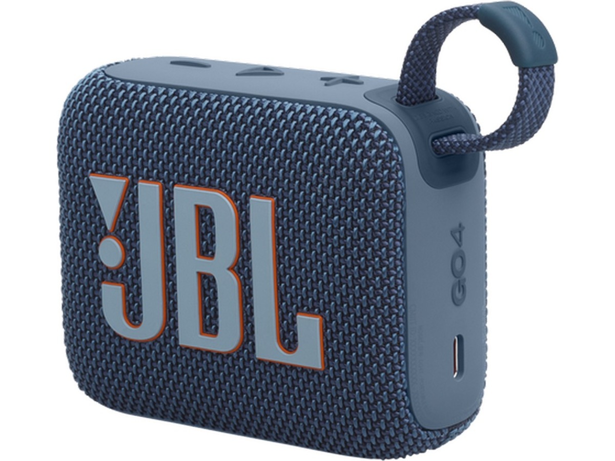 JBL GO 4 trådløs bluetooth-høyttaler (blå) Trådløs / Bluetooth-høyttaler